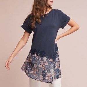 Anthropologie | Floral tunic